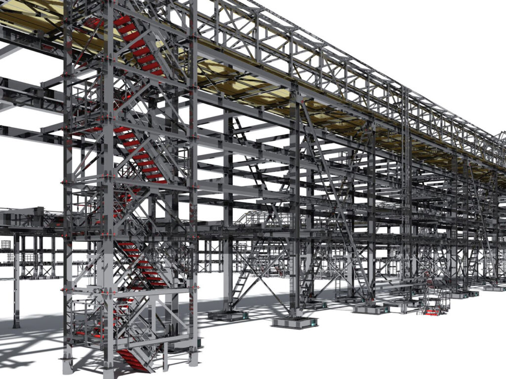 CARF Stahlbau und Bühnentechnik 3D CAD